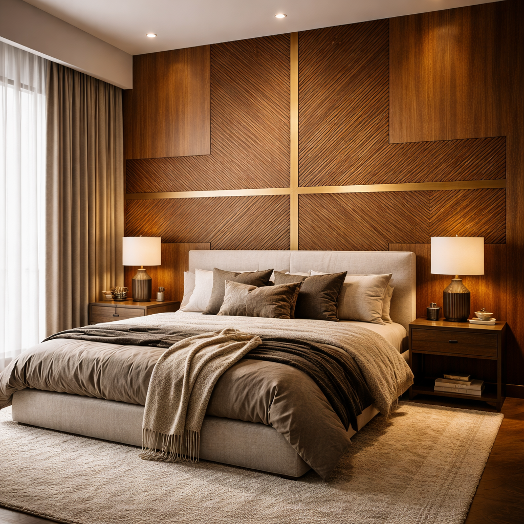 Wood Panel Wallpaper