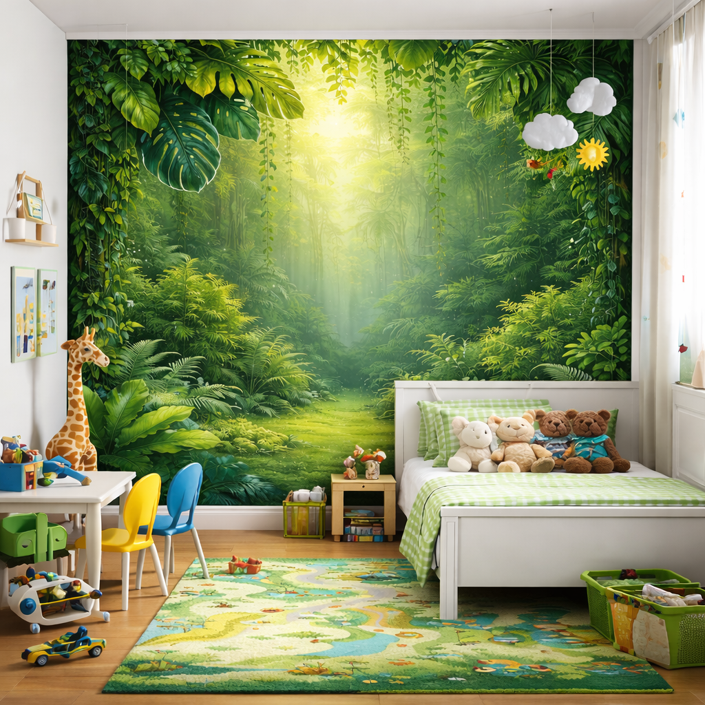 Jungle Glow Wallpaper