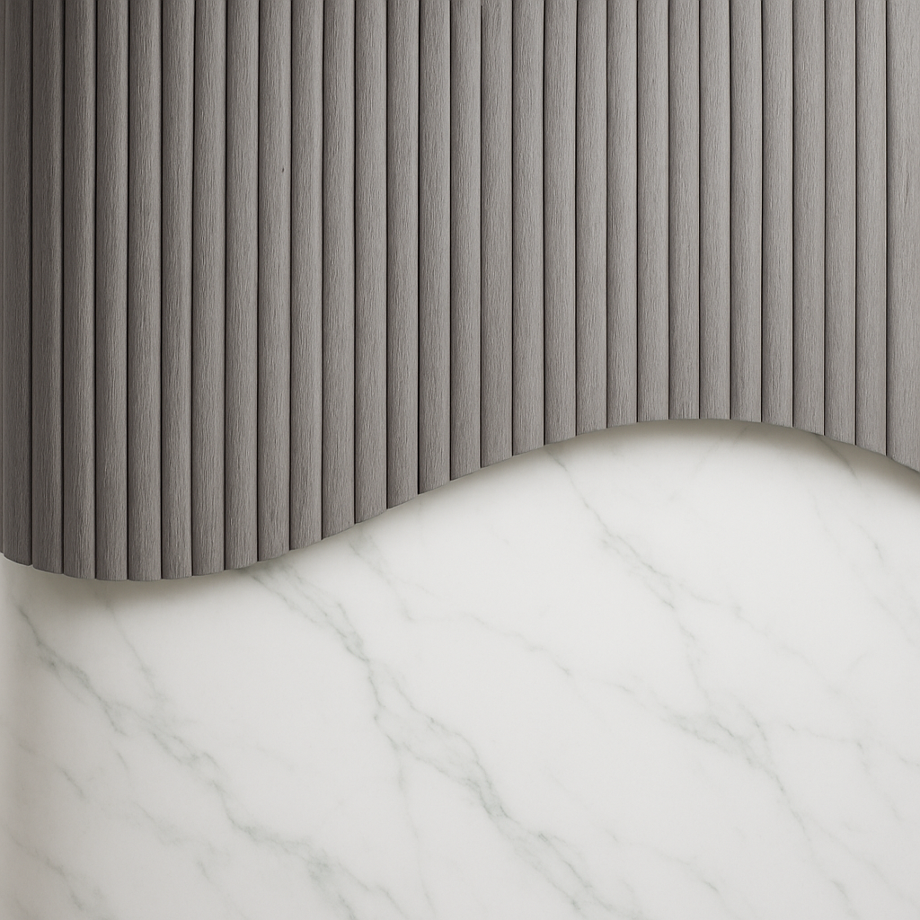 Sculpted Marble Flow Wallpaper