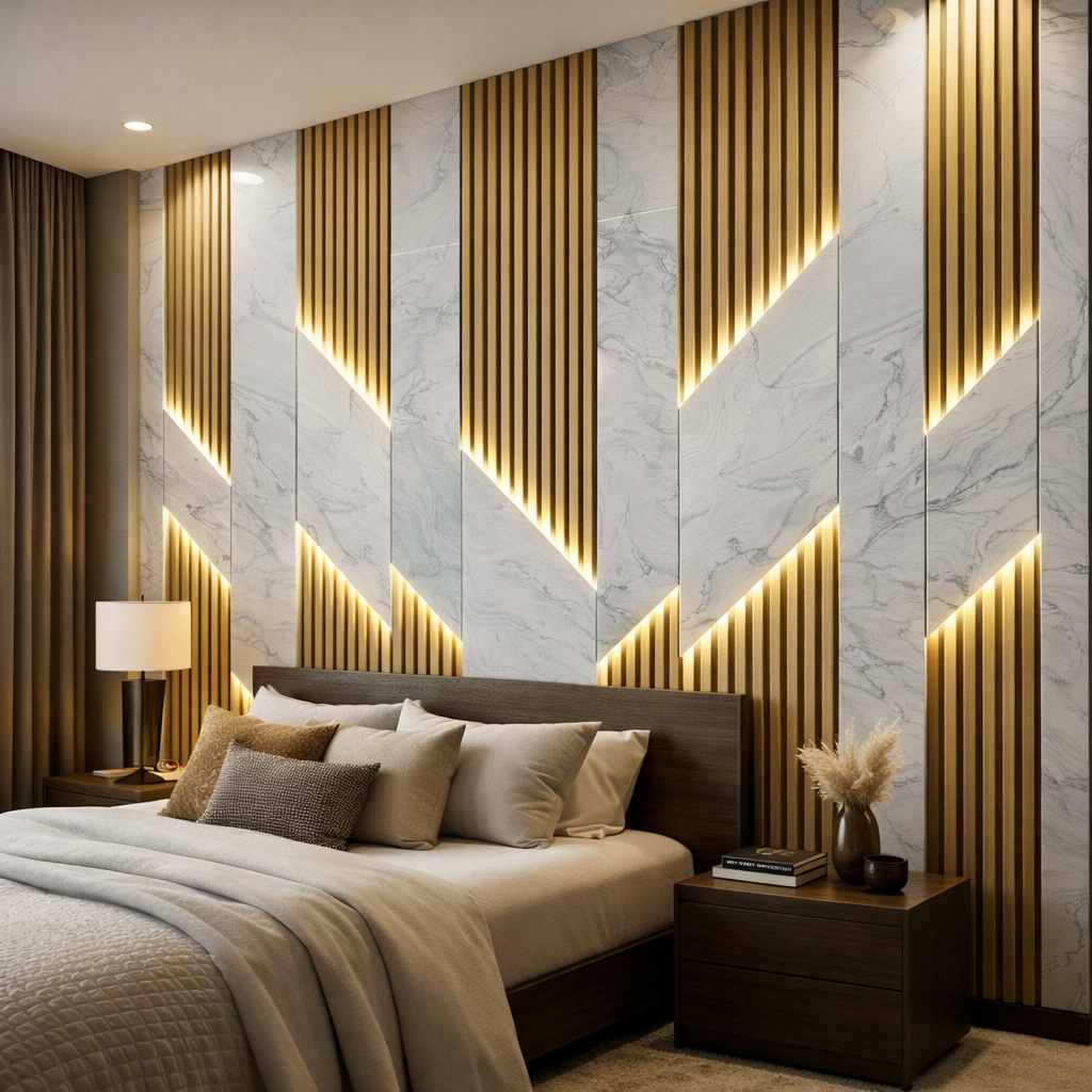 Chevron Marble Wallpaper