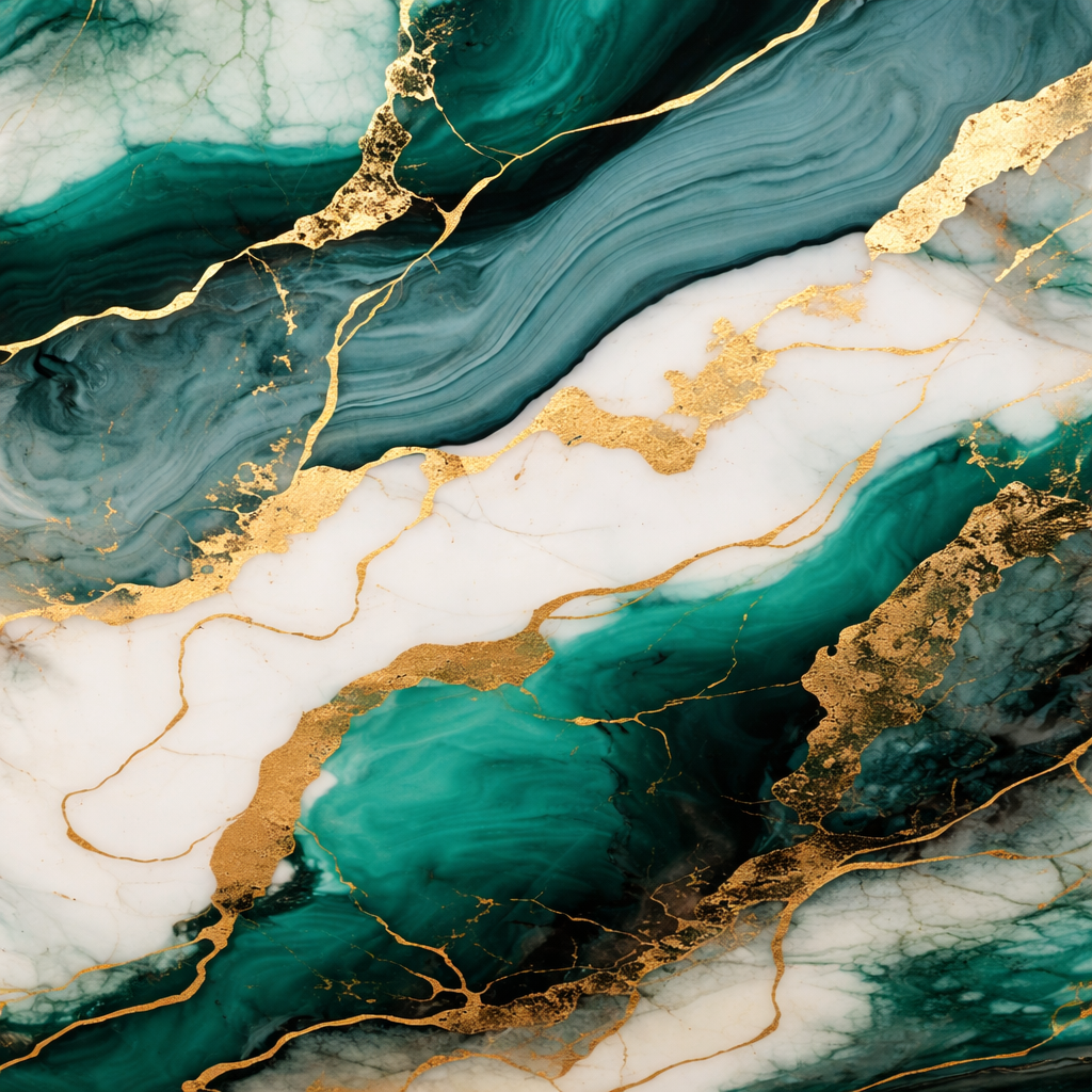 Noble Moss Marble Wallpaper