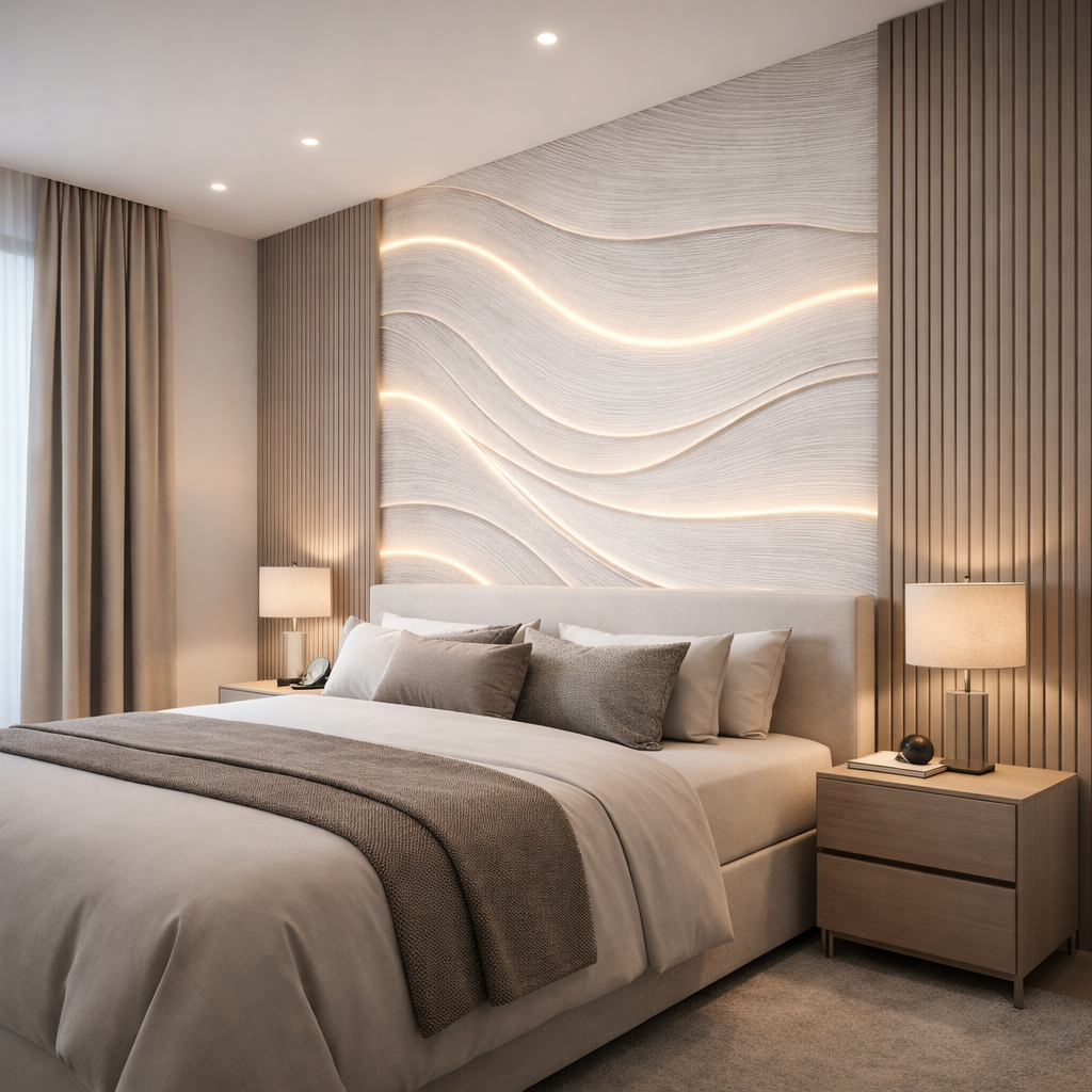 Luminous Flowline Wallpaper