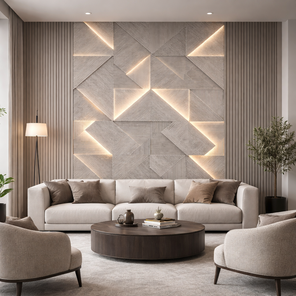 Geometric Glow Texture