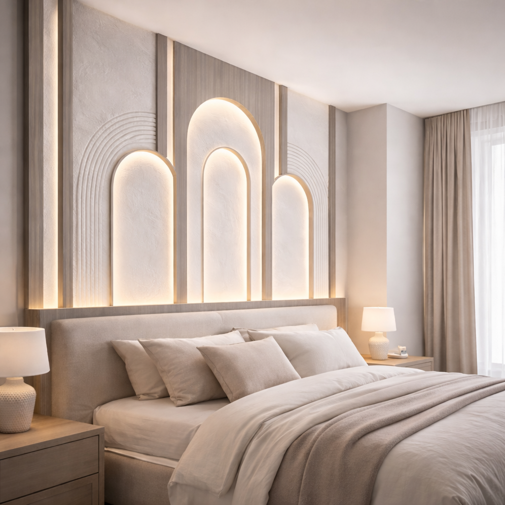 Contemporary Arches Wallpaper