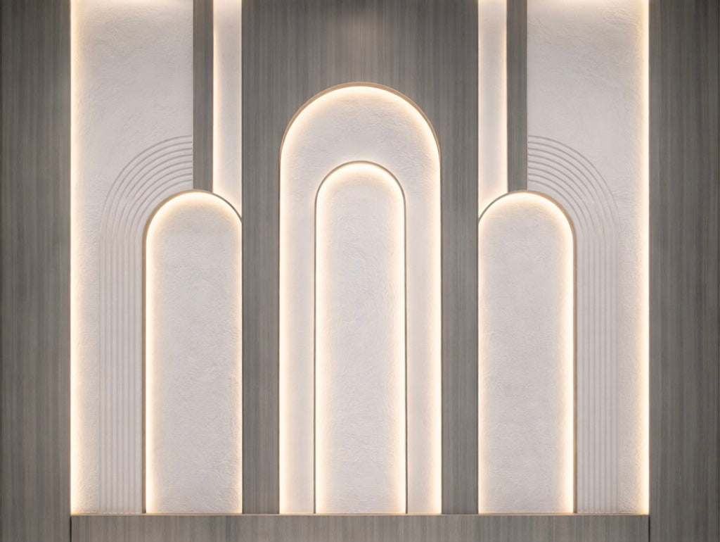 Contemporary Arches Wallpaper