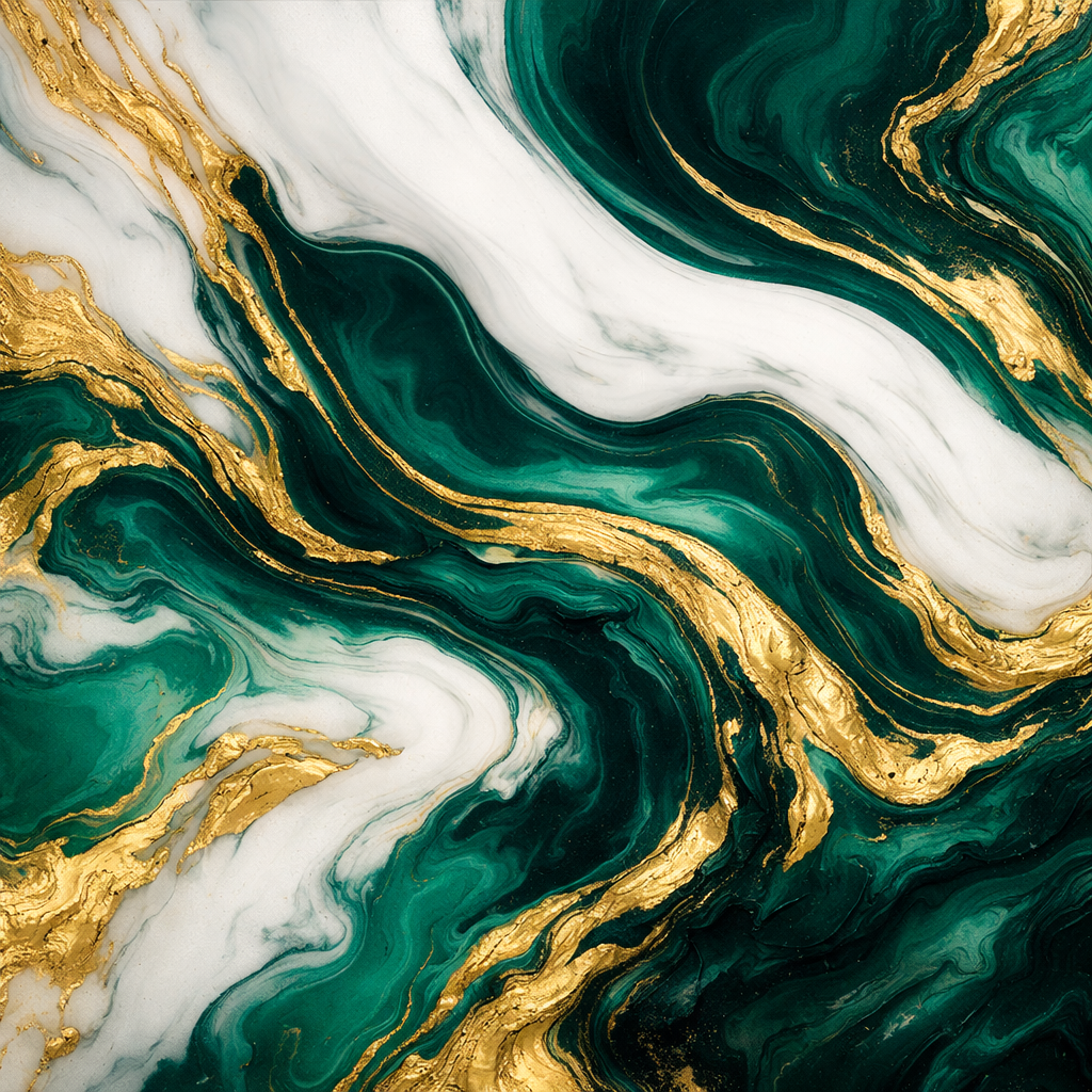 Silk Forest Marble Wallpaper