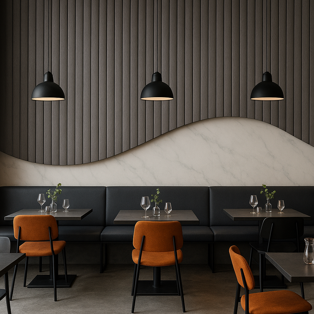 Sculpted Marble Flow Wallpaper