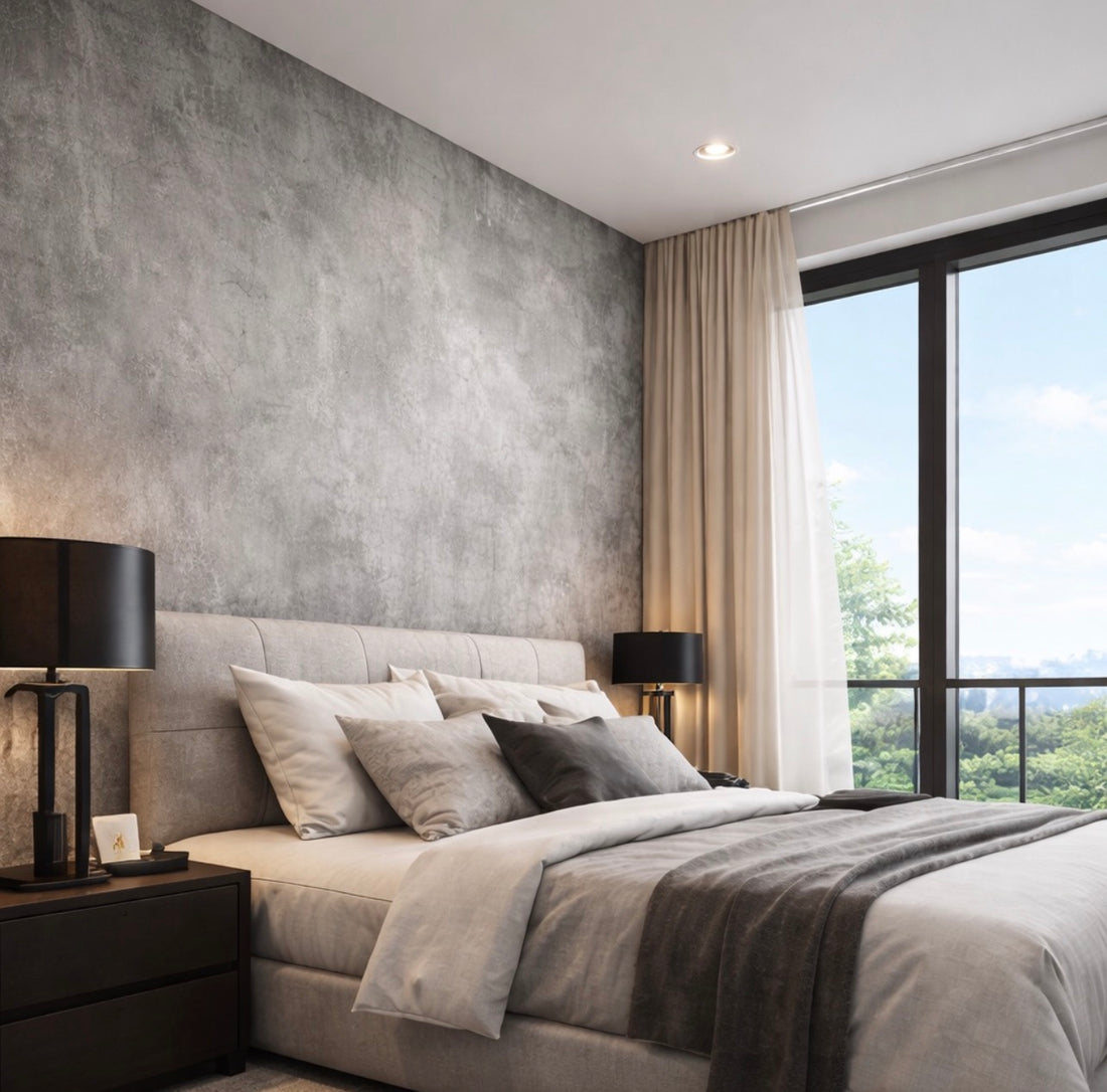 Concrete Veil Wallpaper