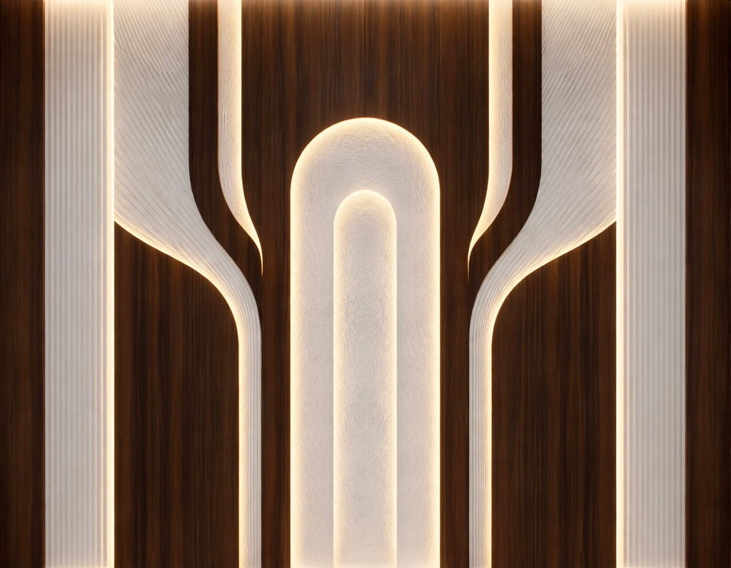 Luminous Arch Luxe Wallpaper