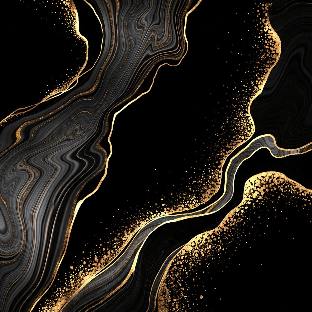 Black Opus Marble Wallpaper