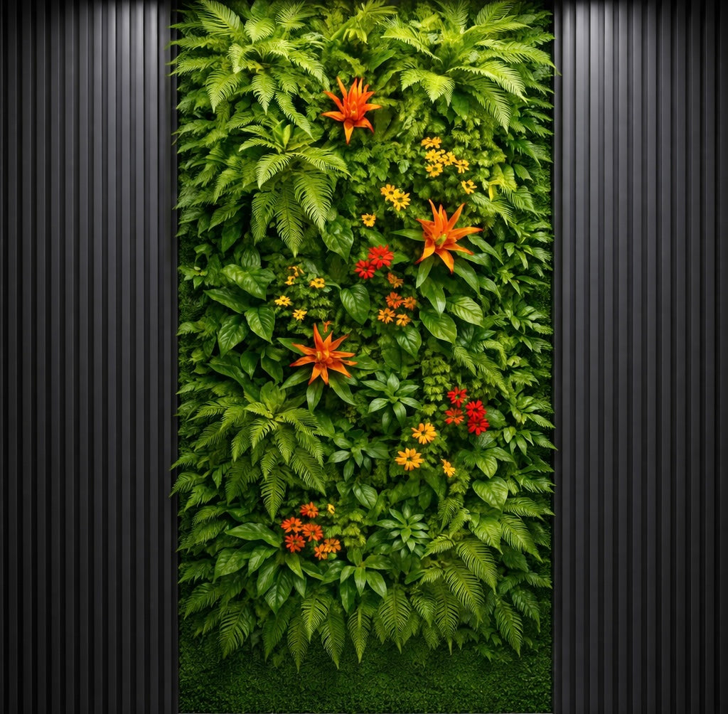 Tropical Vertical Garden Wallpaper