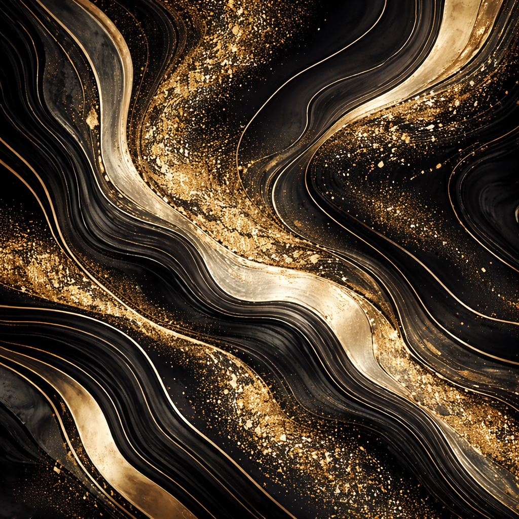 Black Prestige Marble Wallpaper