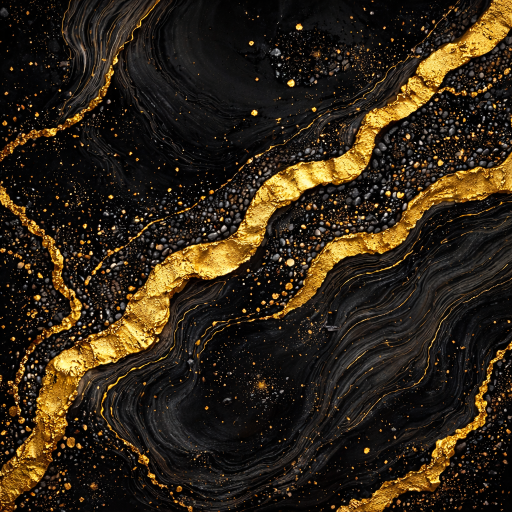 Noir Opal Marble Wallpaper