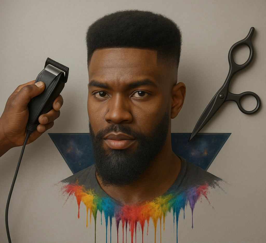Barber Art Statement Wallpaper