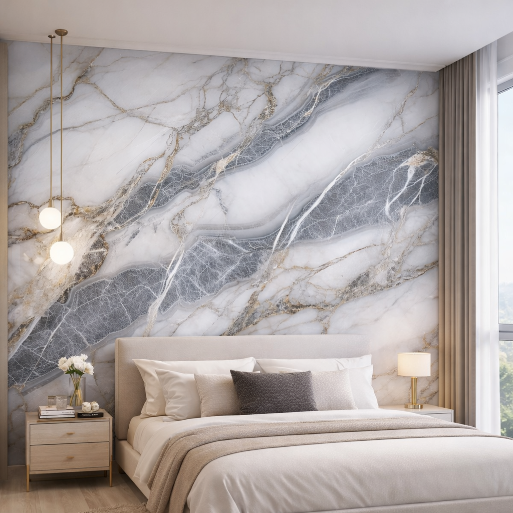 Opaline Marble Wallpaper