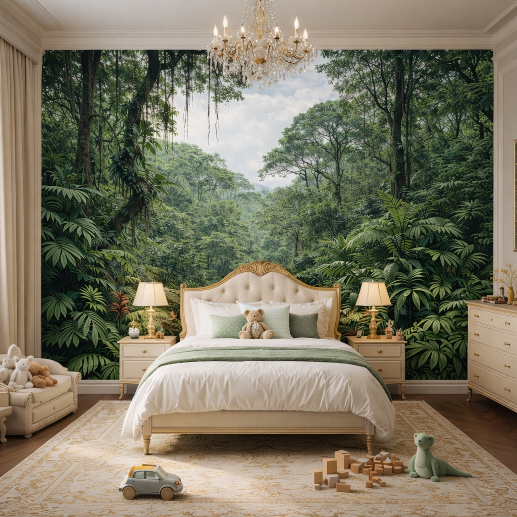 Jungle Pathway Wallpaper