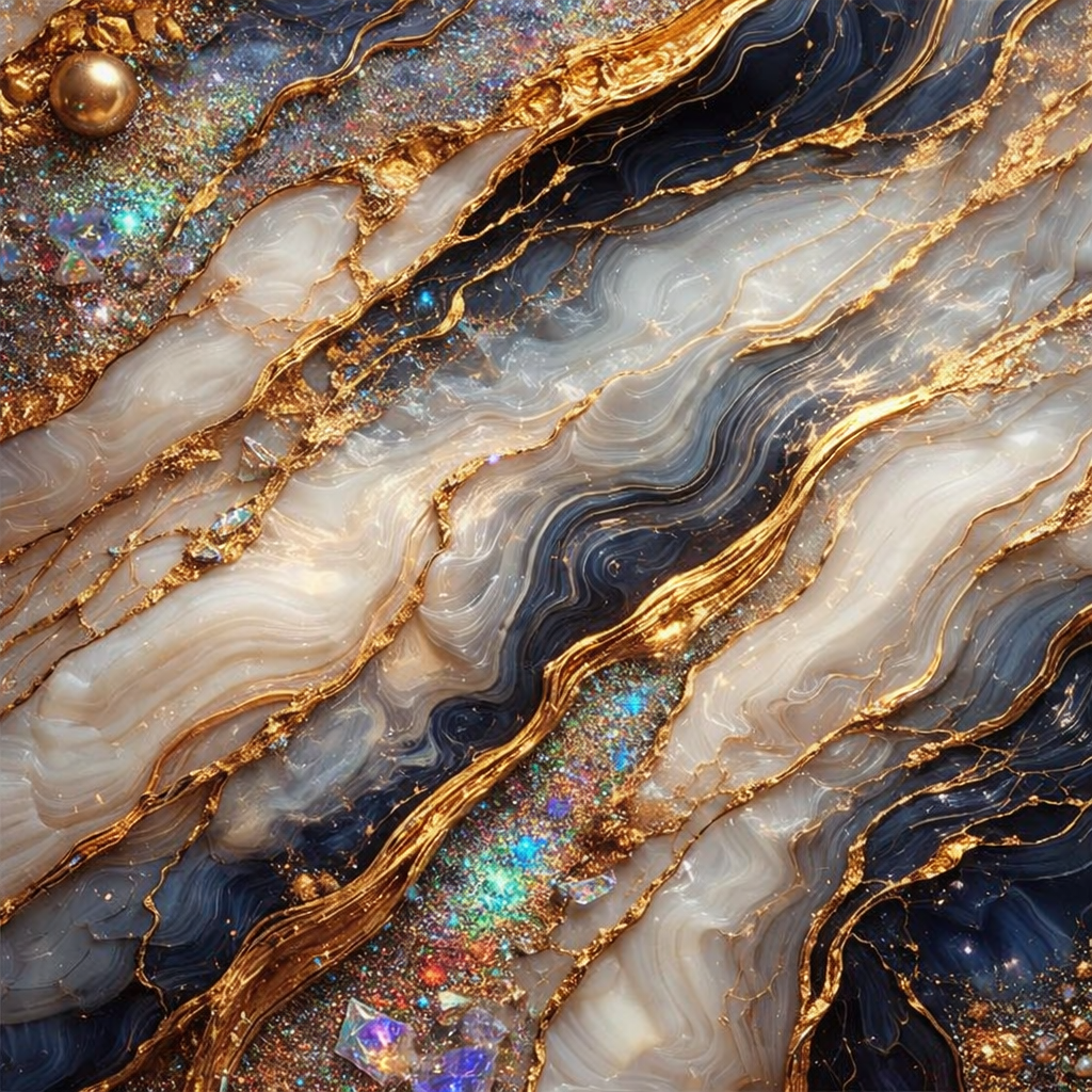 Auric Dynasty Marble Wallpaper