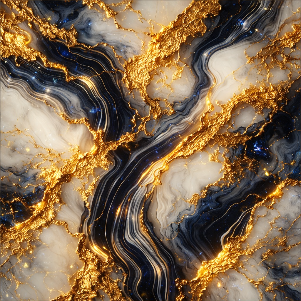 Golden Monarch Marble Wallpaper