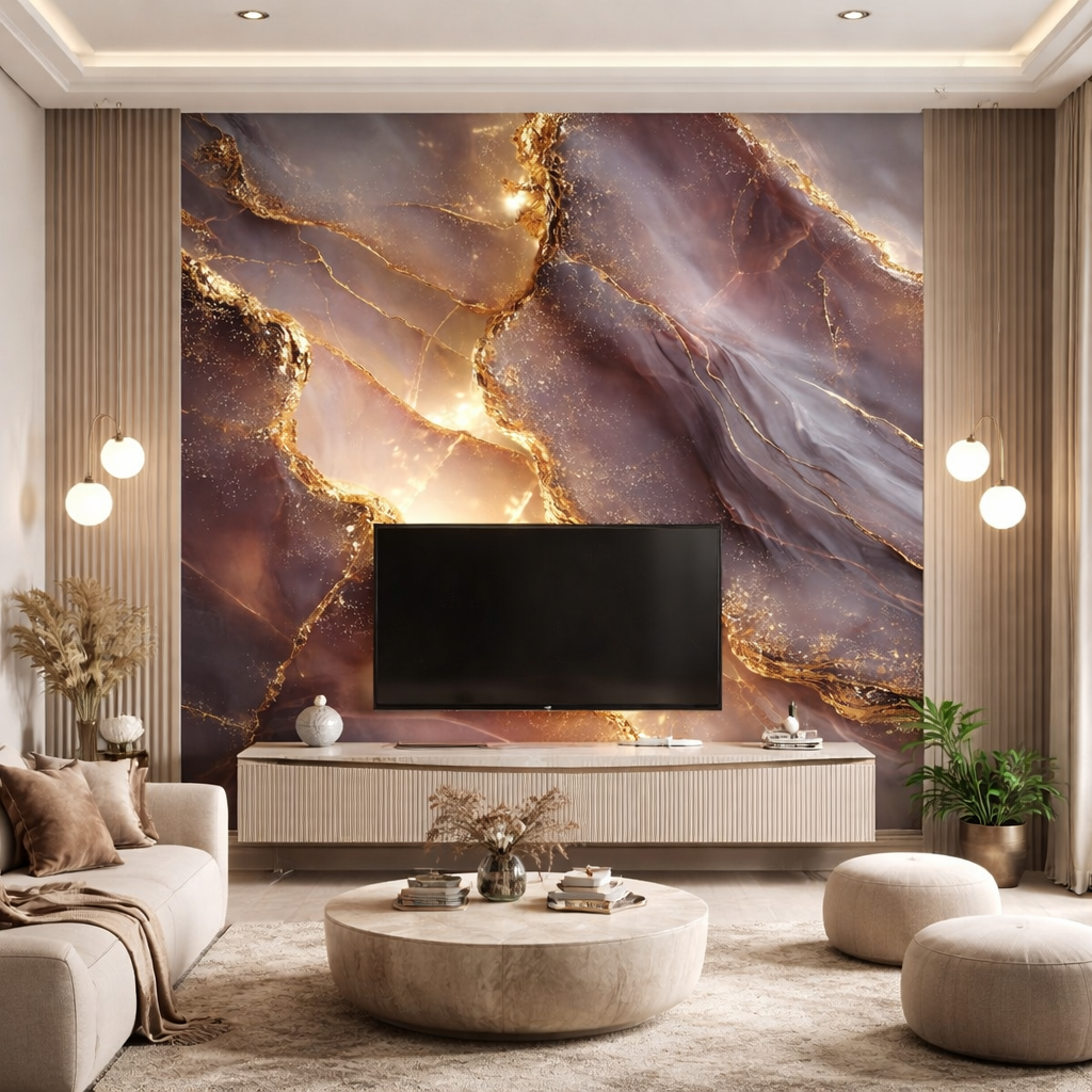 Royal Onyx Marble Wallpaper