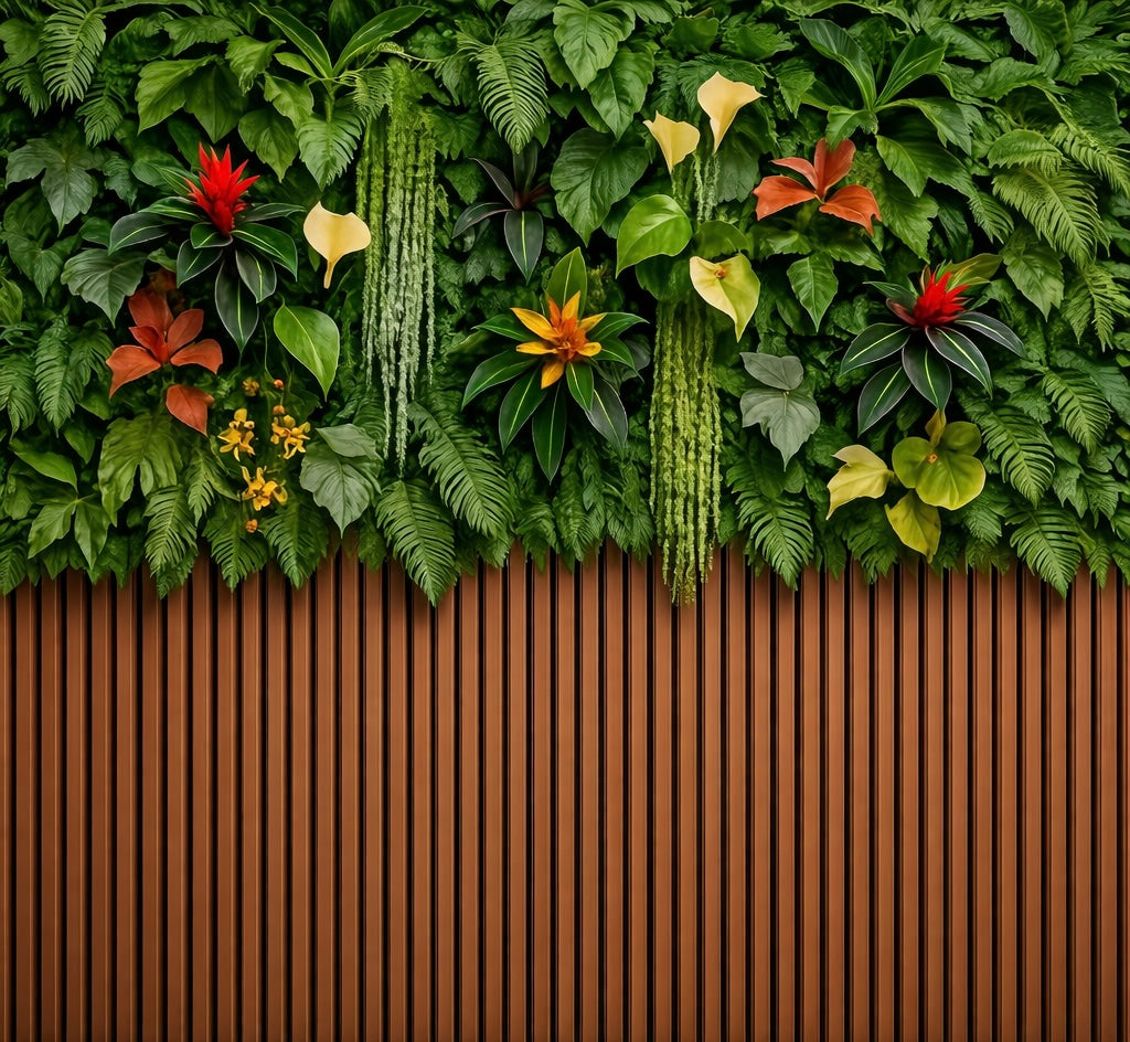 Botanical Vertical Garden Wallpaper