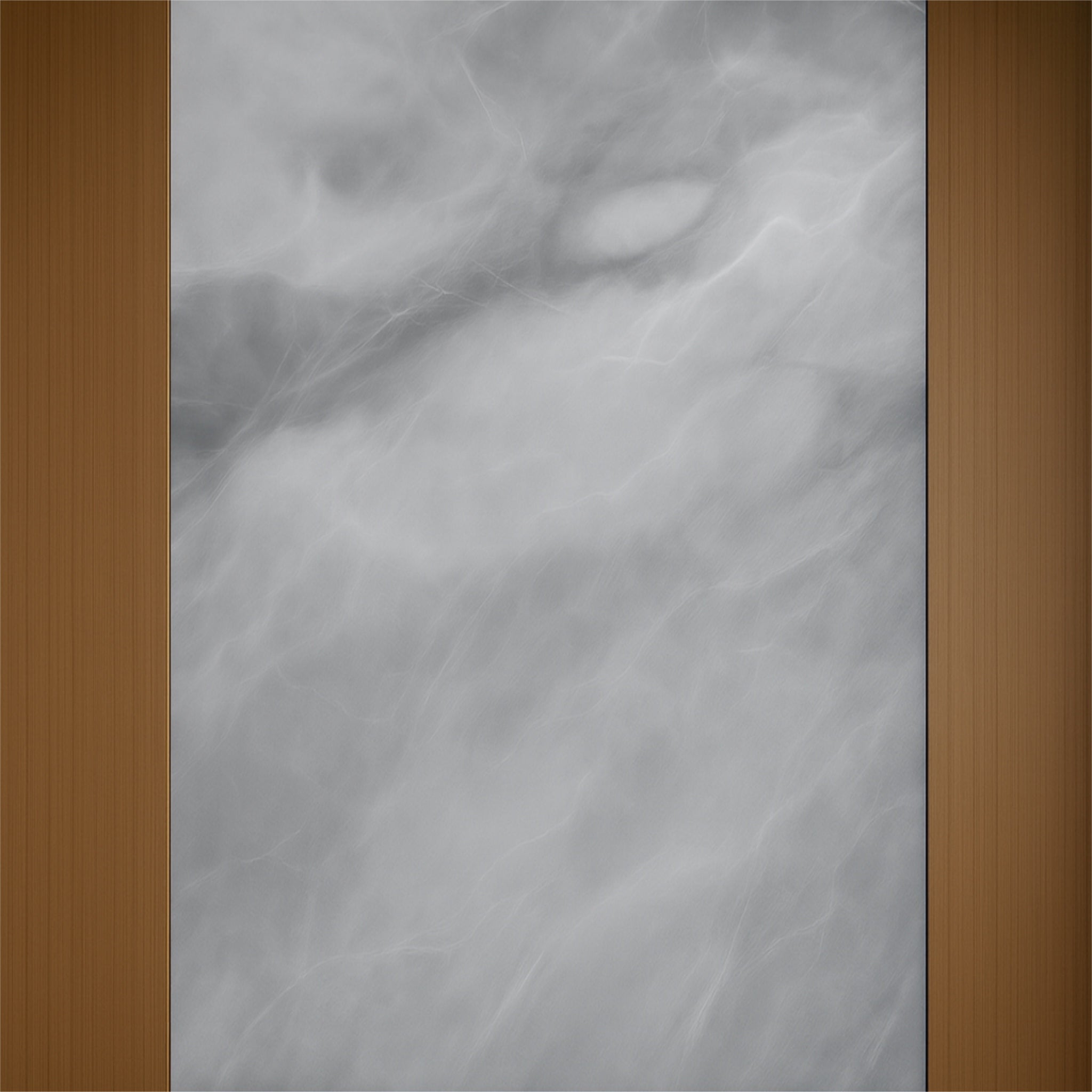 Grey Marble & Walnut Feature Wallpaper Mural